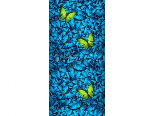 Панель ПВХ Голубые бабочки