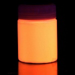 Краска люминесцентная для наружных работ оранжевая / оранжевая