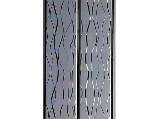 Двухсекционная панель с хромированной полосой Н1-20 Бриз