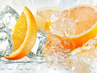 Защитное стекло Апельсины и лед для кухни