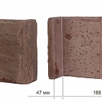 Угловой элемент Андорра большой 38-52 (141 мм)