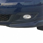Клыки на передний бампер Mazda 3 HB Touring