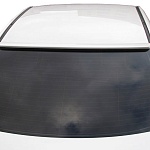 Спойлер козырек для Mazda 3 sd на стекло узкий
