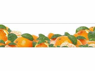 фартук из хдф элит апельсины 2440x610x3
