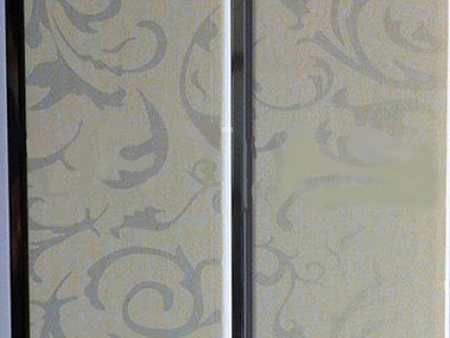 Двухсекционная панель с хромированной полосой Н1-21 Шампань