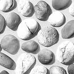 Декоративный камень Галька речная из гипса