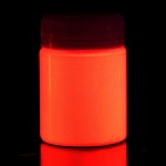 Краска люминесцентная для наружных работ красная / красно-оранжевая