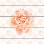 Потолочная панель ПВХ Unique Роза