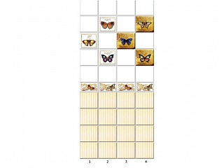Панель ПВХ Unique Бабочки