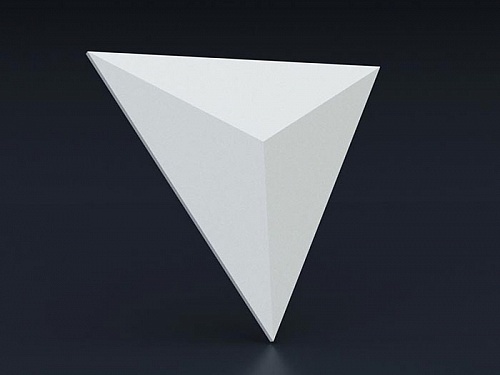 Панель 3D гипсовая Треугольник