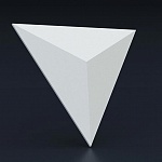 Панель 3D гипсовая Треугольник